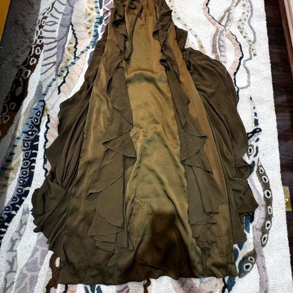 Chic Strapless Brown Dress - Picture 10 of 11